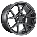 Matte Black 18x8.5 5x100 35mm Wheel U6710