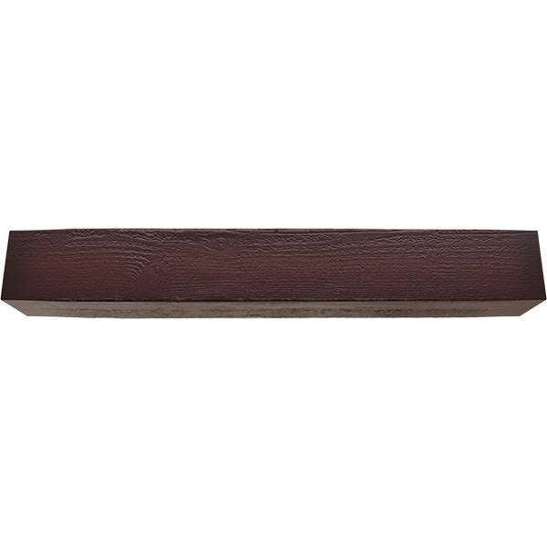 Rough Sawn Faux Wood Fireplace Mantel N87530