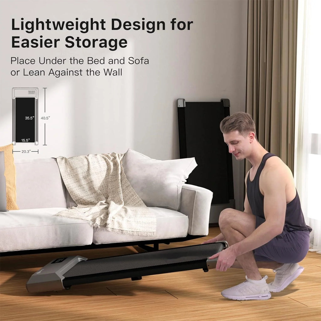 2 in 1 Under Desk Treadmill with Remote Control W71310