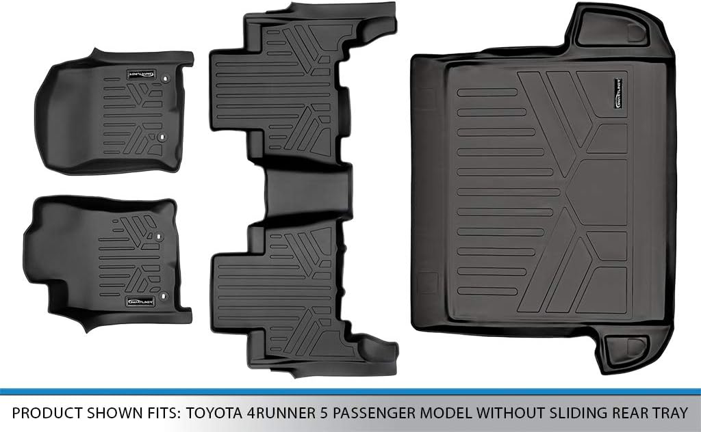 Black Floor Mats and Cargo Liner Set R3087