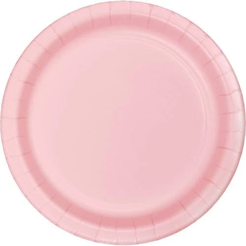 Classic Pink Banquet Plate, Case of 240 B100