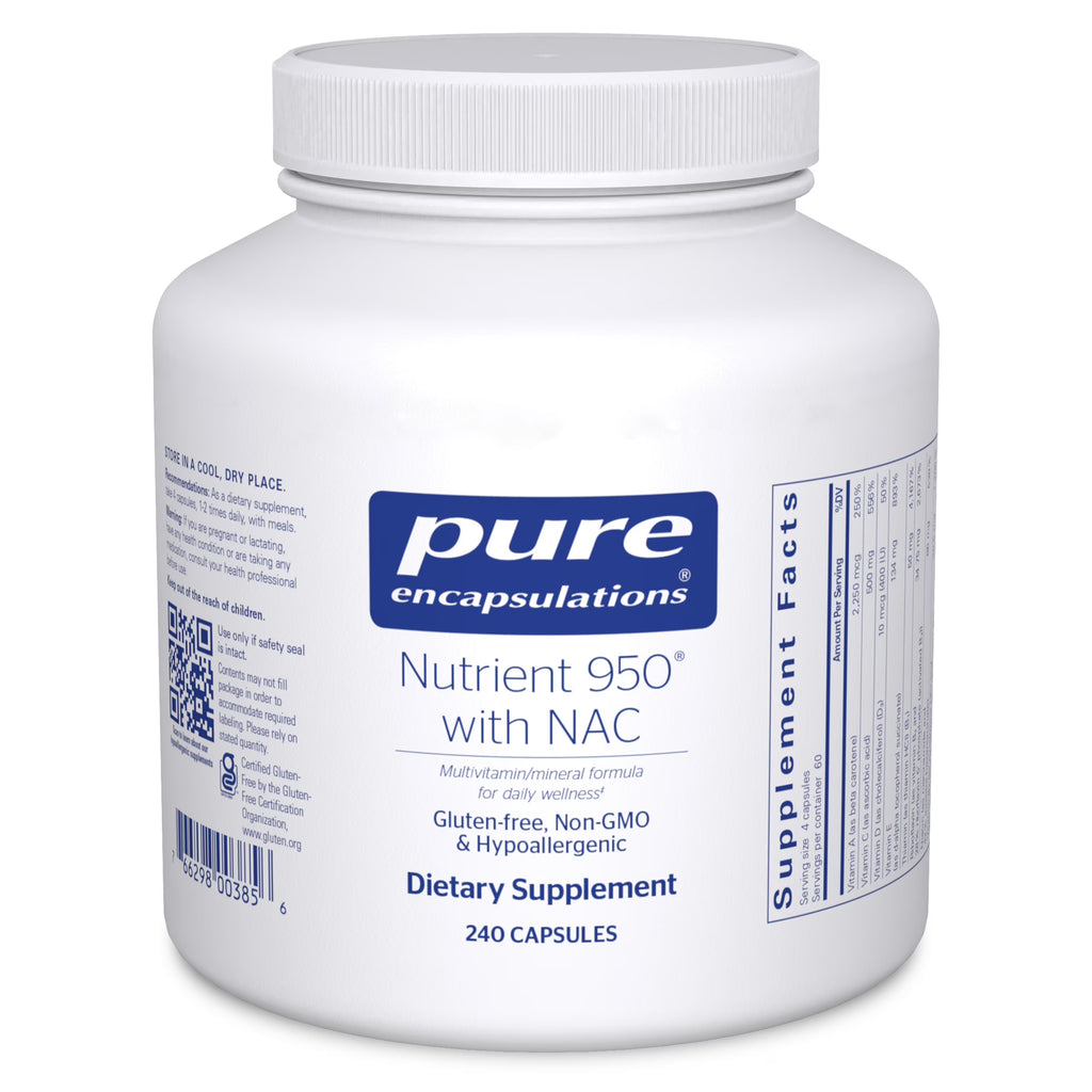 Nutrient 950 with NAC 240 Capsules U2967