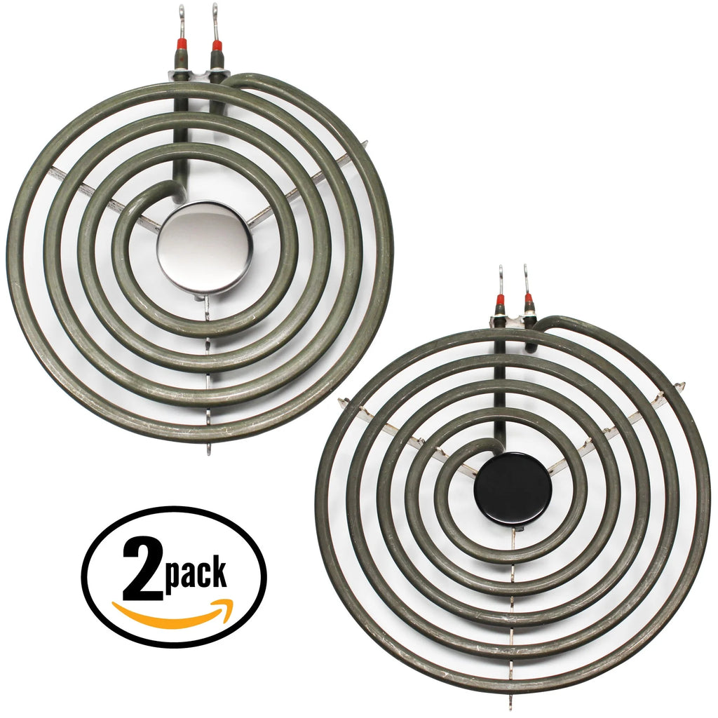 2-Pack 8 inch 5 Turns & 6 inch 4 Turns Surface Burner Elements C81227