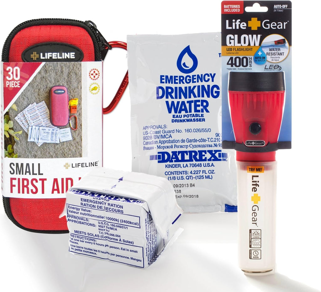 72 Hour Emergency Survival Kit in Red Backpack A143750
