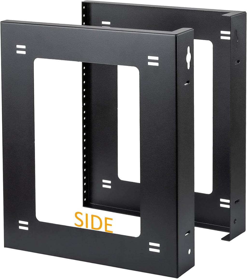 9U Open Frame Rack Wall Mount & Desktop Mount, Pack of 2 W925098