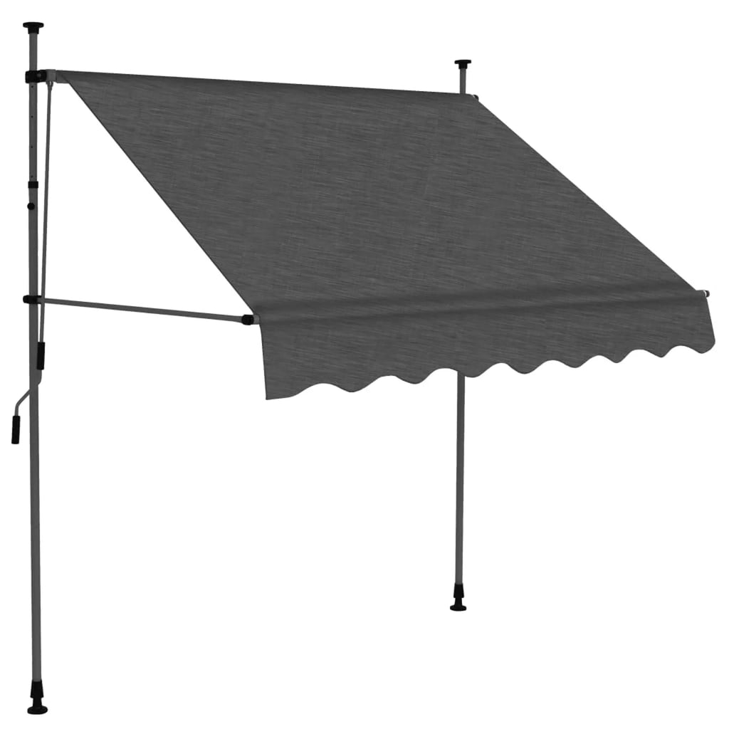 78.7" Anthracite Retractable Awning O846605