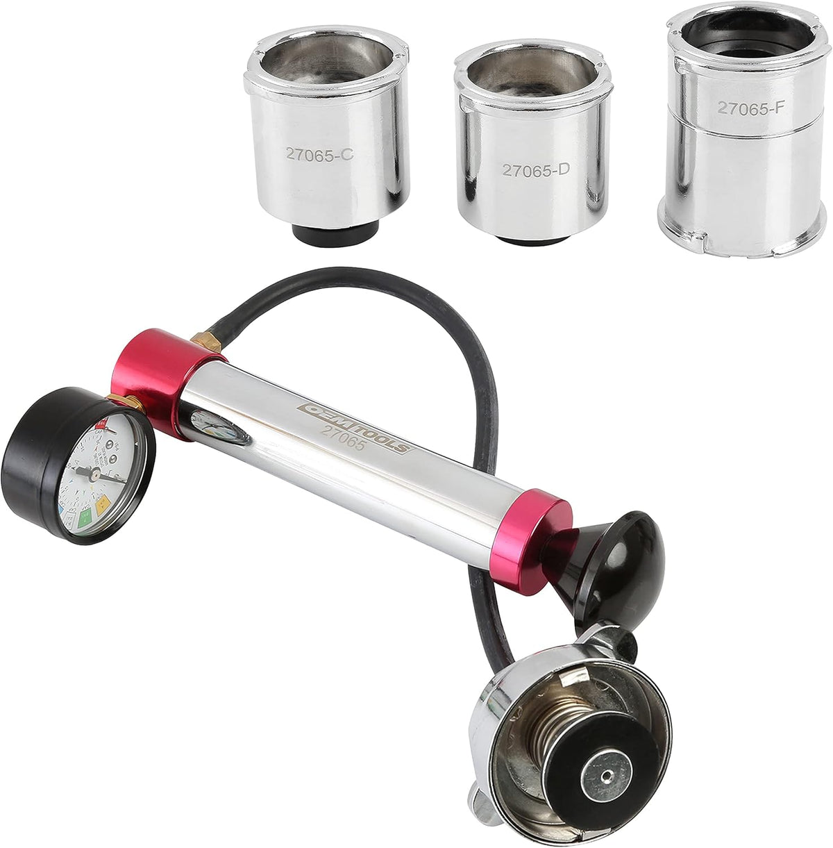 Radiator and Cap Test Kit, Pressure Tester for Coolant System I3190
