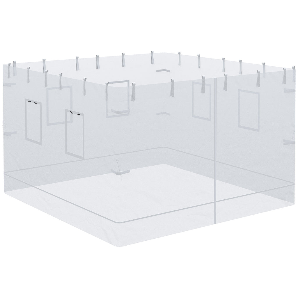 Set of 4 Mesh Screen Sidewalls L2819