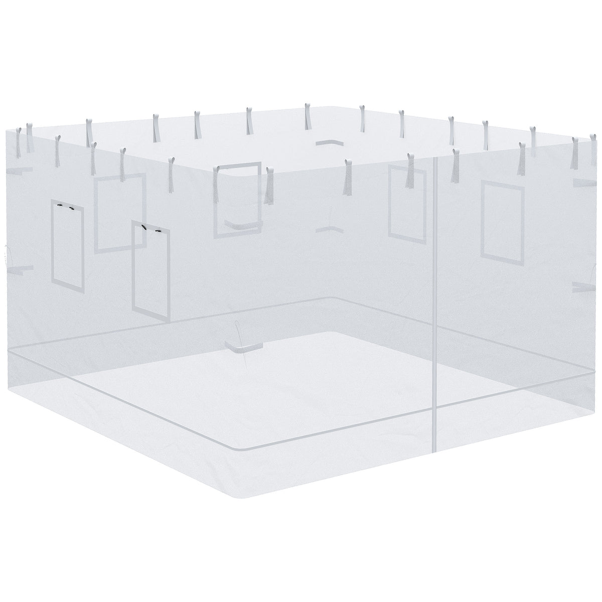 Set of 4 Mesh Screen Sidewalls L2819