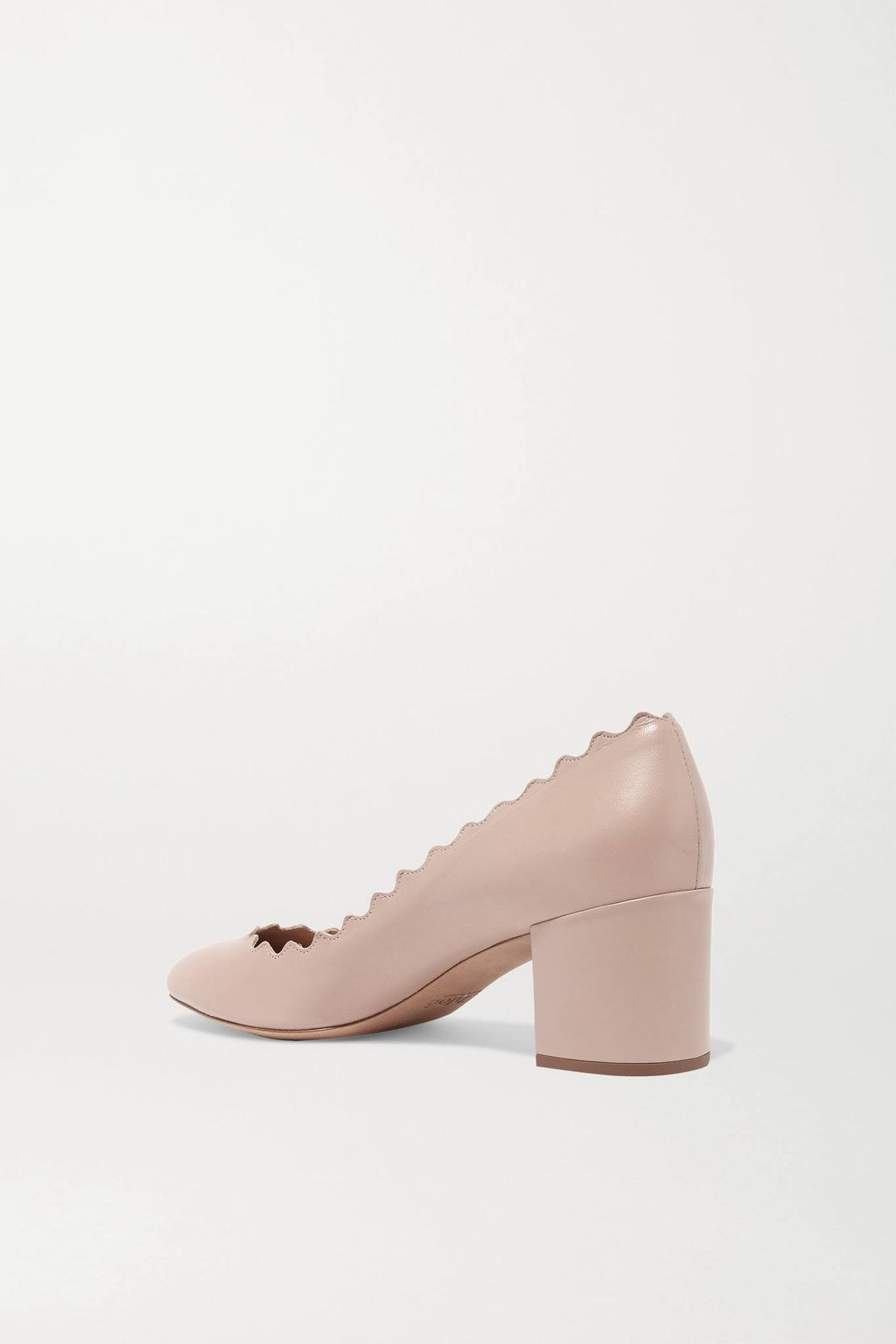 Pink Leather Pump A241959
