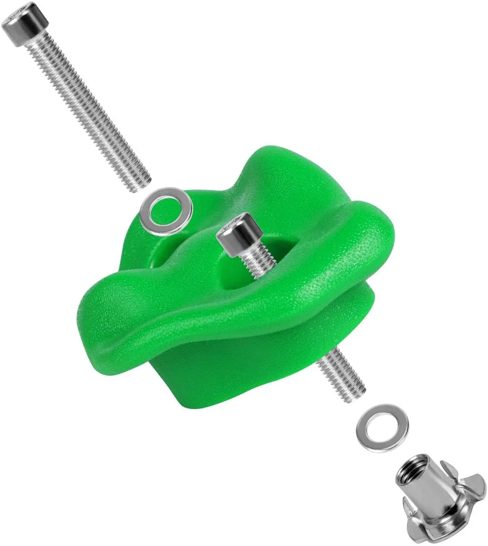 Rock Wall Climbing Holds Kit with Mounting Hardware D280095