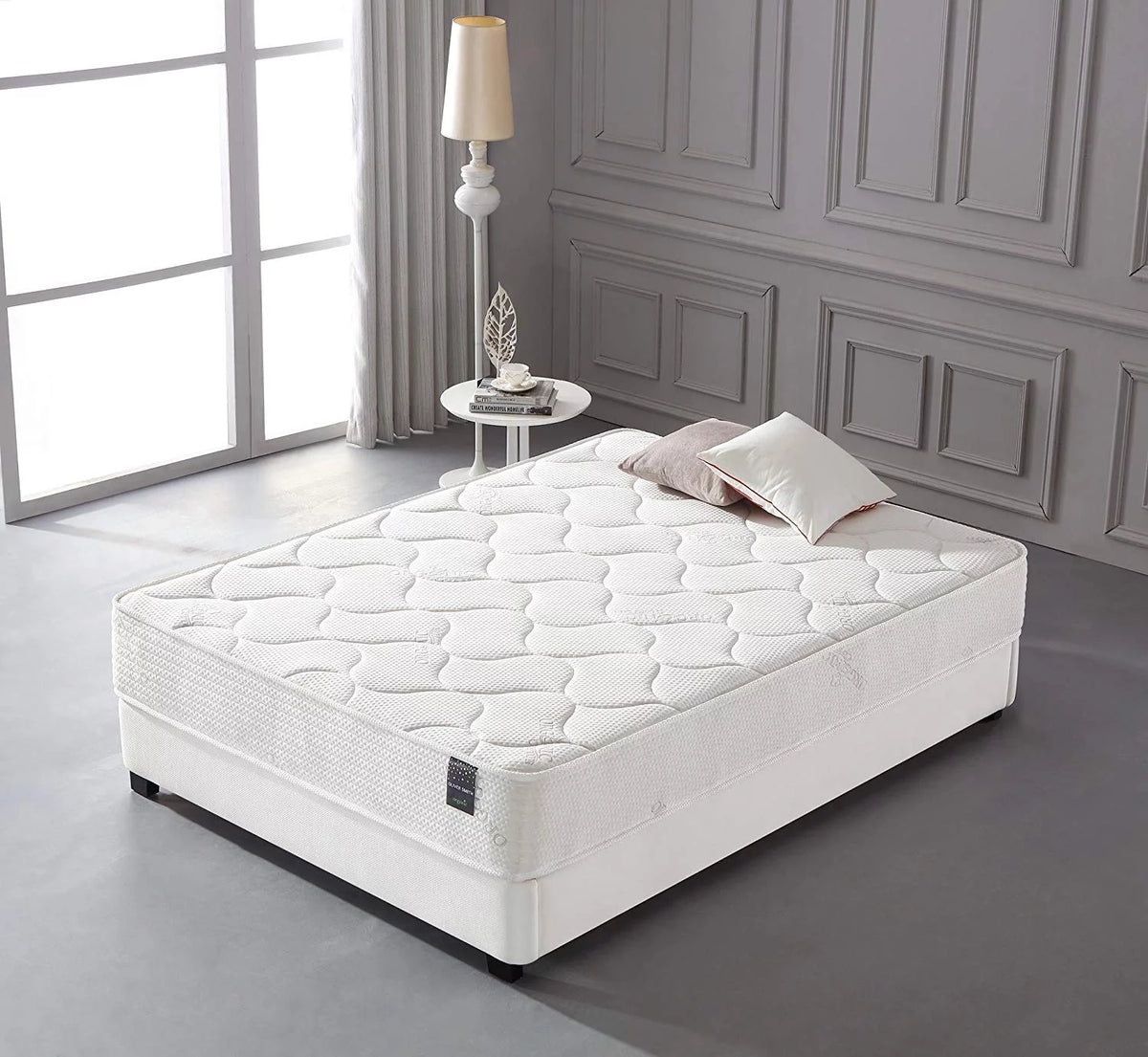 Organic Cotton 10" Spring & Foam Hybrid Mattress M455042