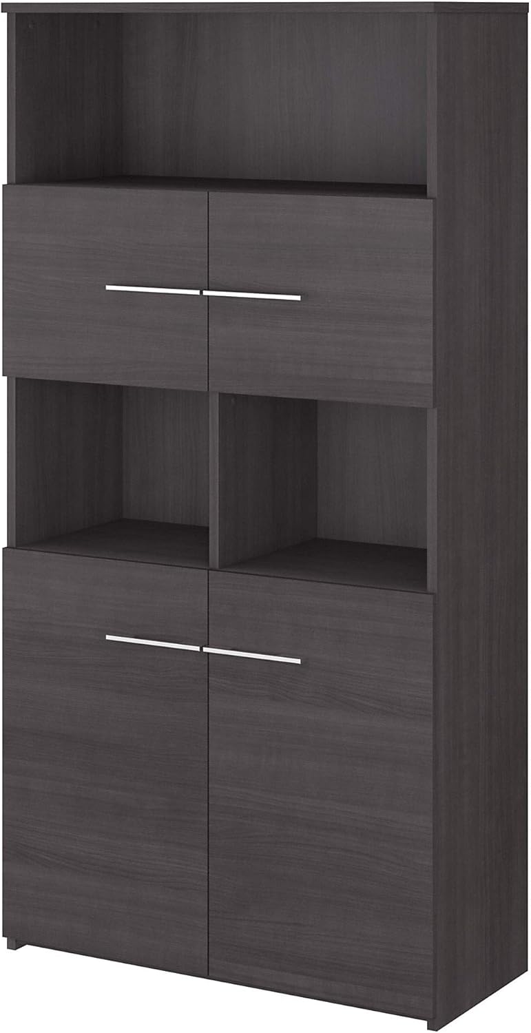 5 Shelf Bookcase with Doors G96187