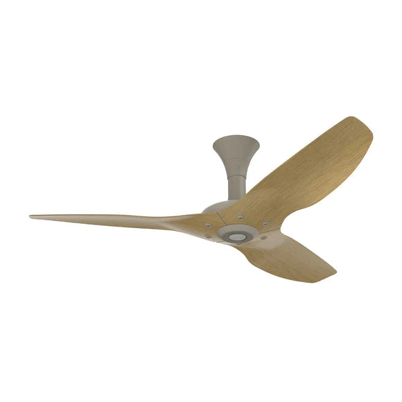 52 Ceiling Fan with Caramel Aluminum Blades and Satin Nickel Finish S33649