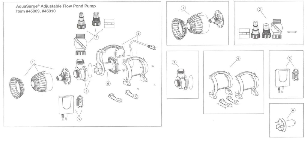 Replacement Impeller Kit K20039
