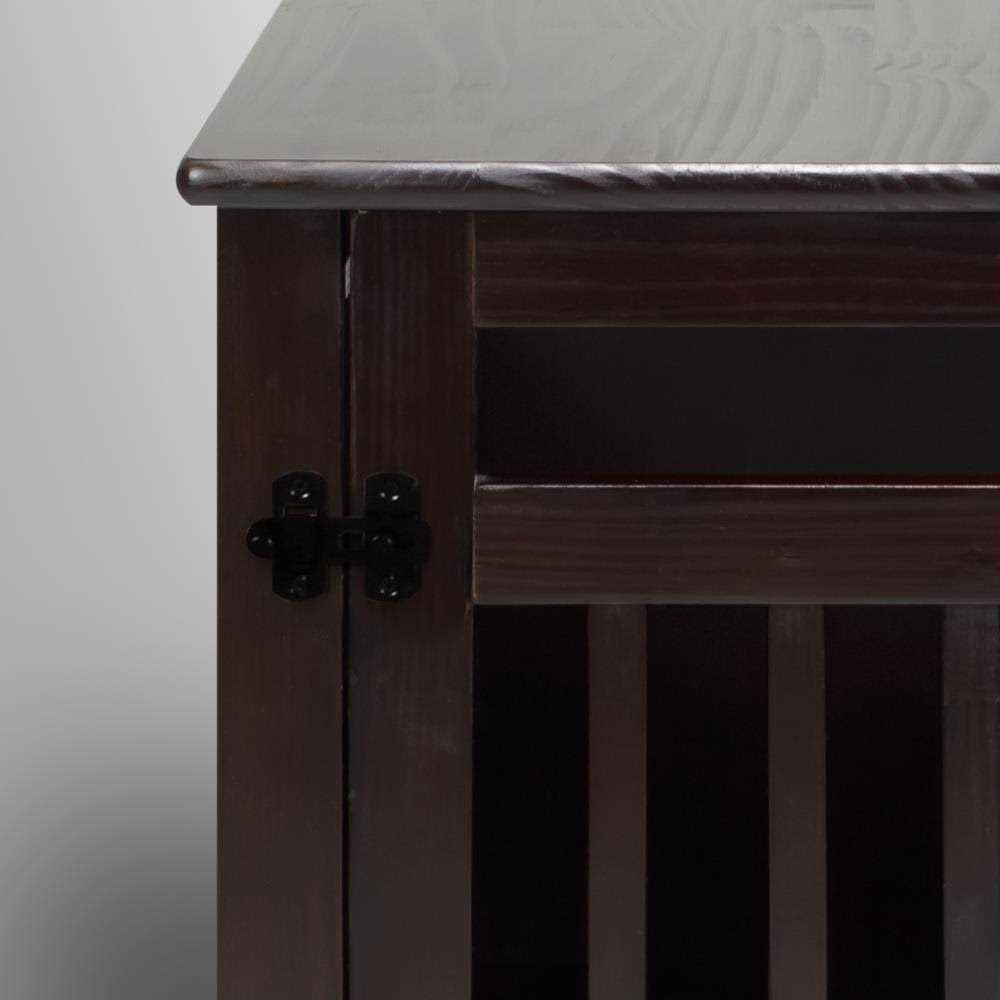 Espresso Pet Crate U5119