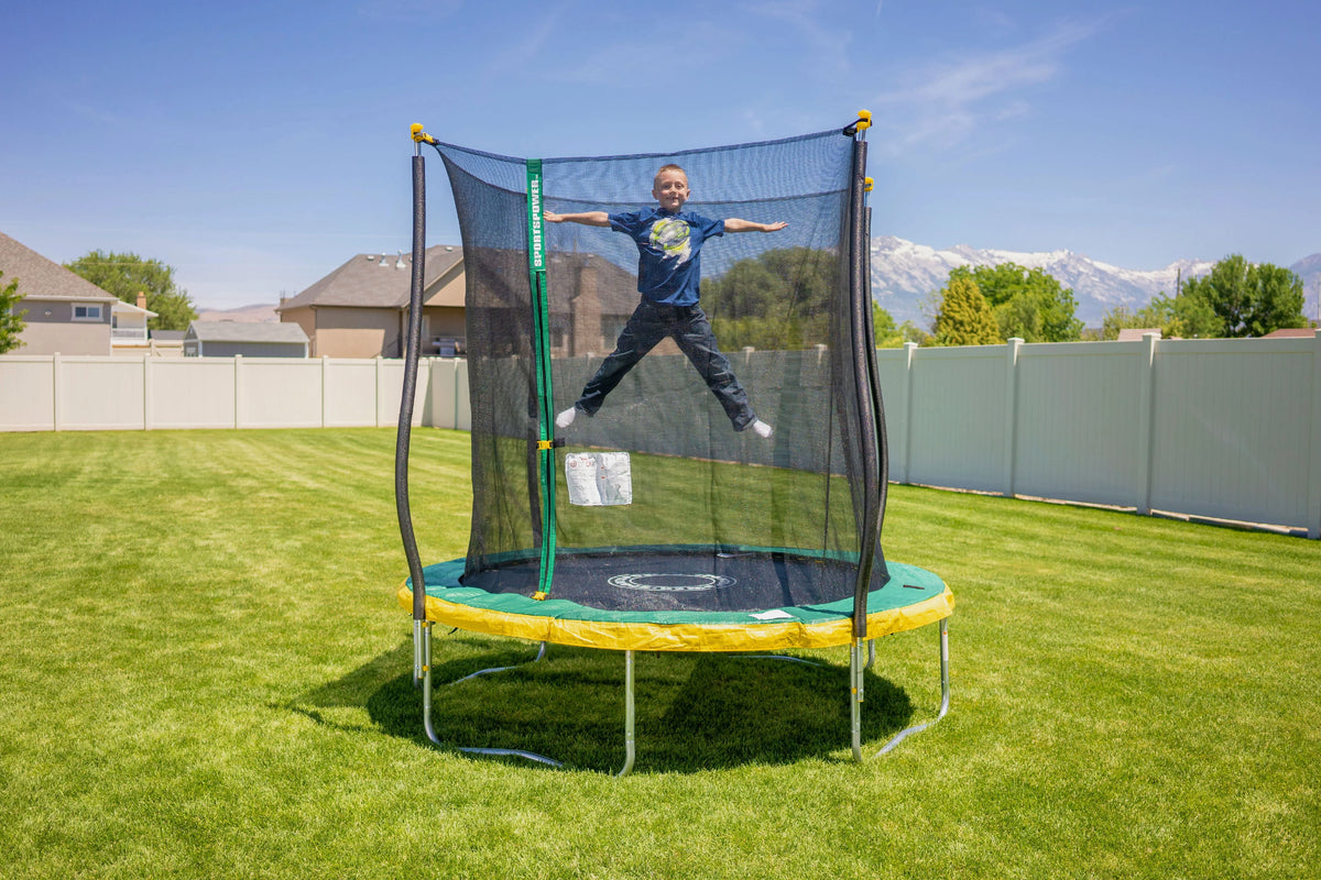 8' Trampoline with Safety Enclosure D346857