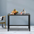 Narrow Rectangular Bar Height Outdoor Table with Adjustable Feet P940615