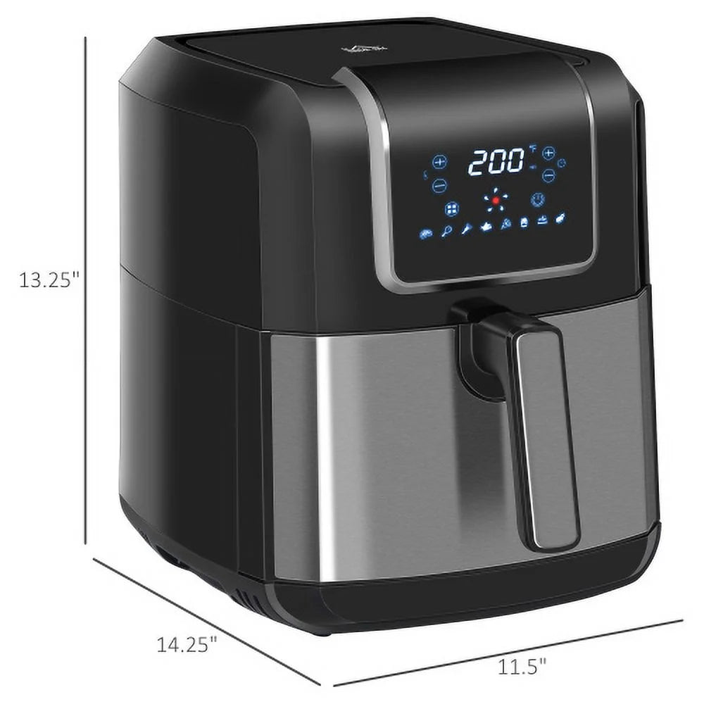 6.9 Quart Digital Air Fryer with Nonstick Basket F690163