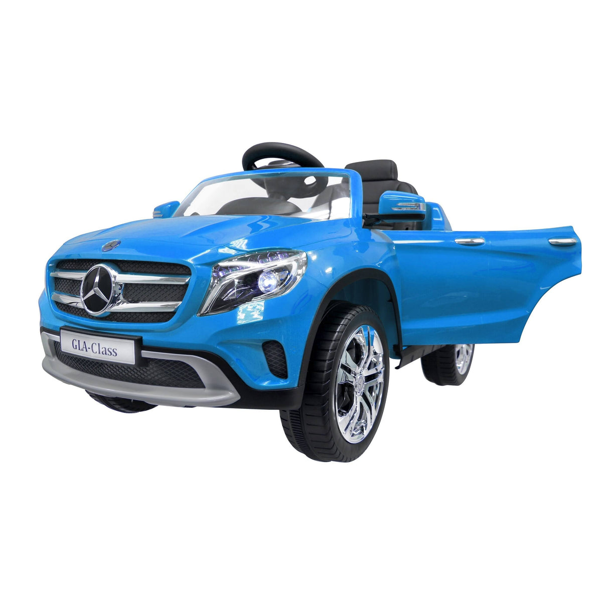 Blue 12V Ride On Car M288