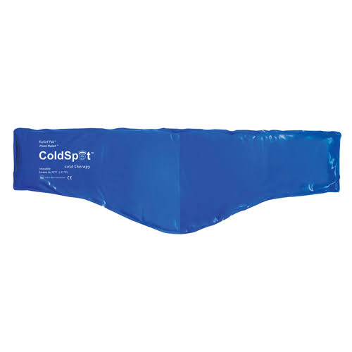 6 x 23 in. Blue-Vinyl Reusable Cold Pack, Neck - Pack of 12 Z8625