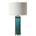 Blue Glass Lamp M47075