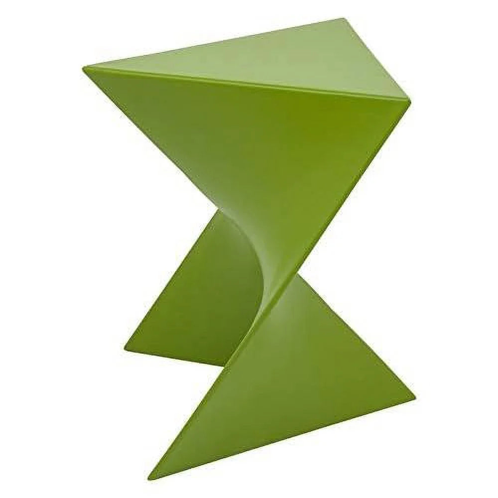 Green Plastic End Table Set Of 2 Z641803