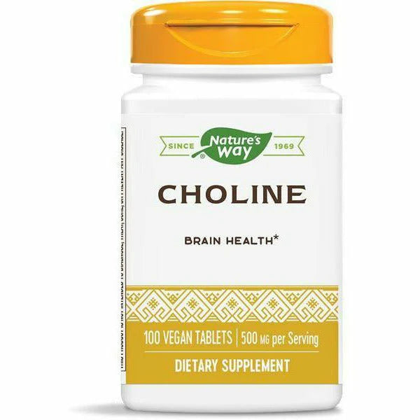 Choline 500 mg 100 tabs B10904