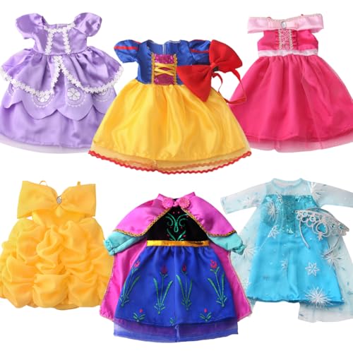 6 Sets 18 Inch Doll Clothes Accessories with Hairband T872