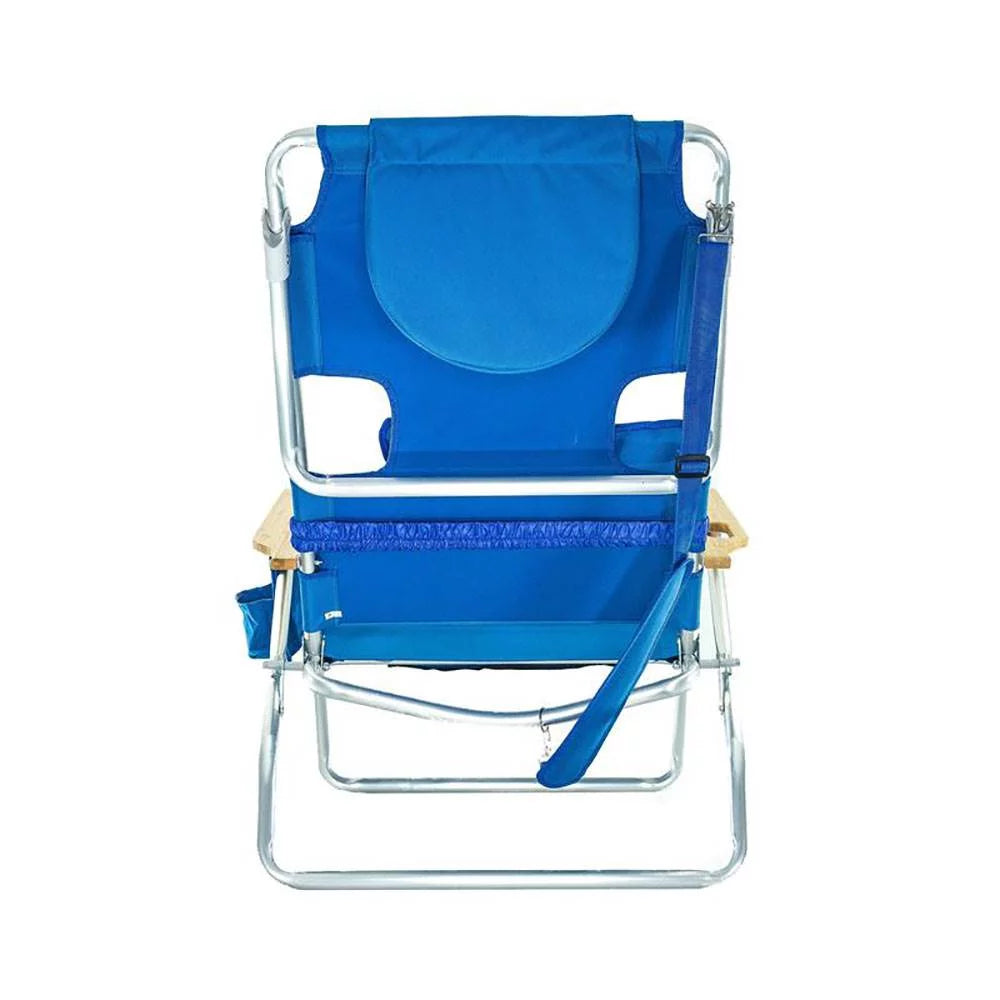 Lightweight Outdoor Beach Lounge Chair with Footrest Z1019