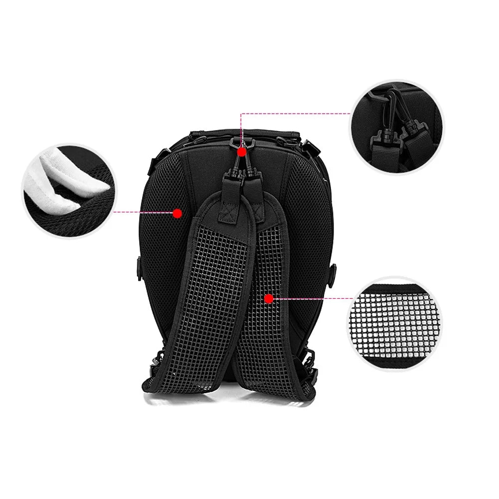 Motorcycle Tail Bag 30L-40L Waterproof Rear Seat Bag T884