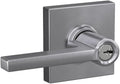Satin Chrome Keyed Entry Lever Lock, Pack of 2 Z27888