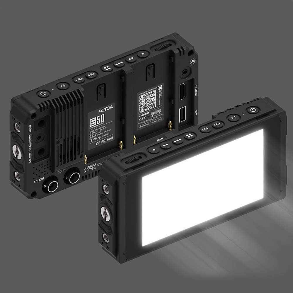 5 Inch IPS DSLR Camera Field Monitor Touch Screen 4K HDMI 3G SDI H864