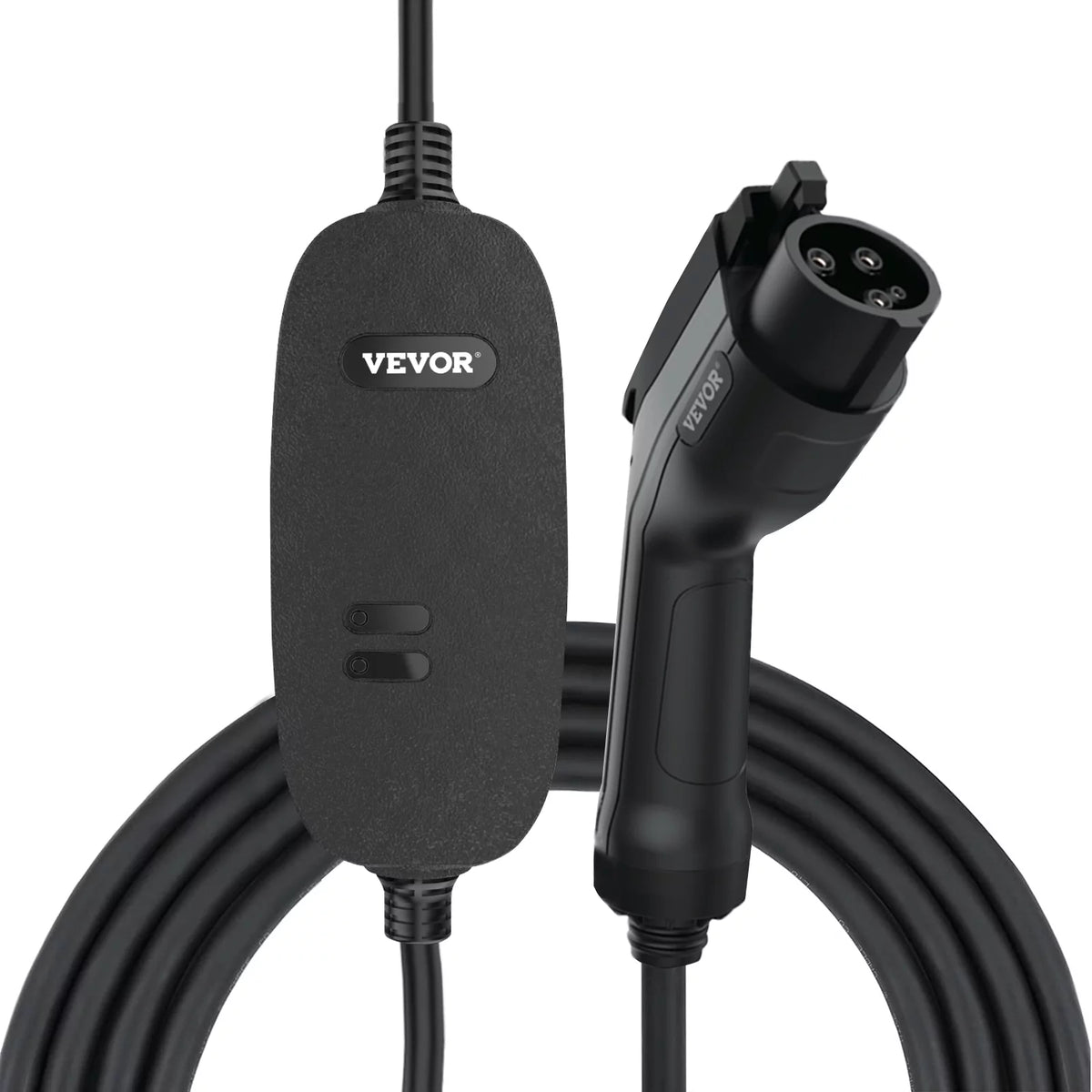 16 Amp 110V-240V Portable Electric Vehicle Charger with 25 ft Charging Cable U305960