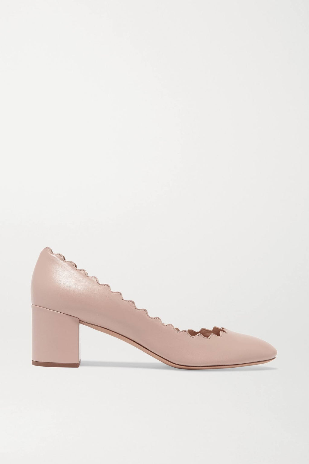 Pink Leather Pump A241959