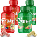 Fruit and Veggies Supplement Pack of 4 90 Capsules Each P9971