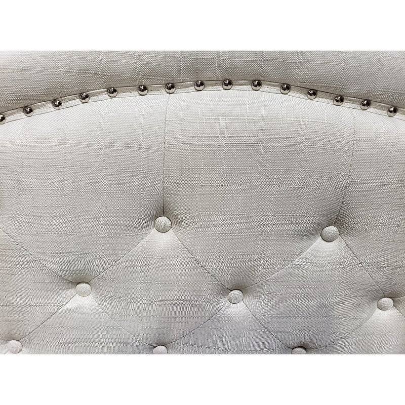 Black King Upholstered Platform Bed Q31829