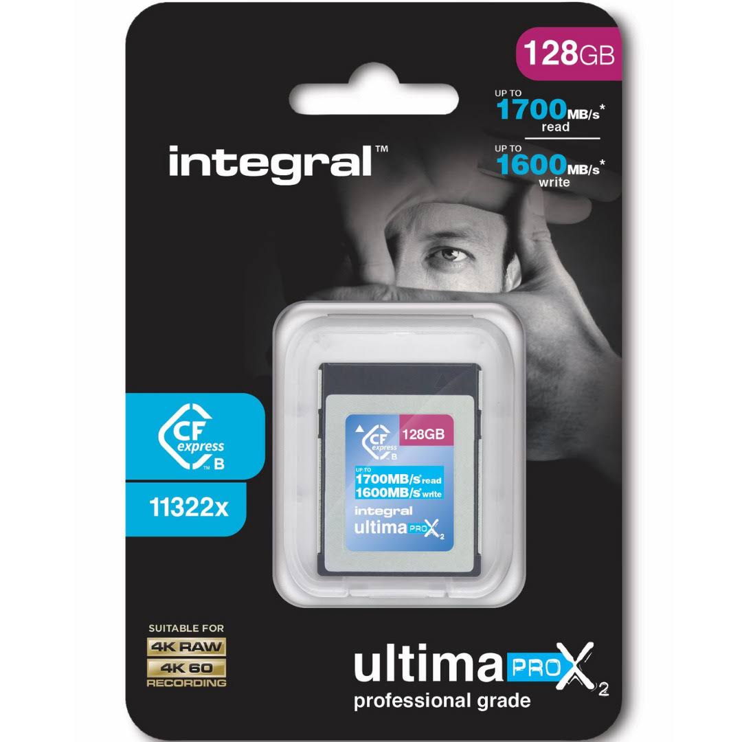 128GB CFexpress Memory Card Speed 1700/1600 MB/sec Read/Write T1338