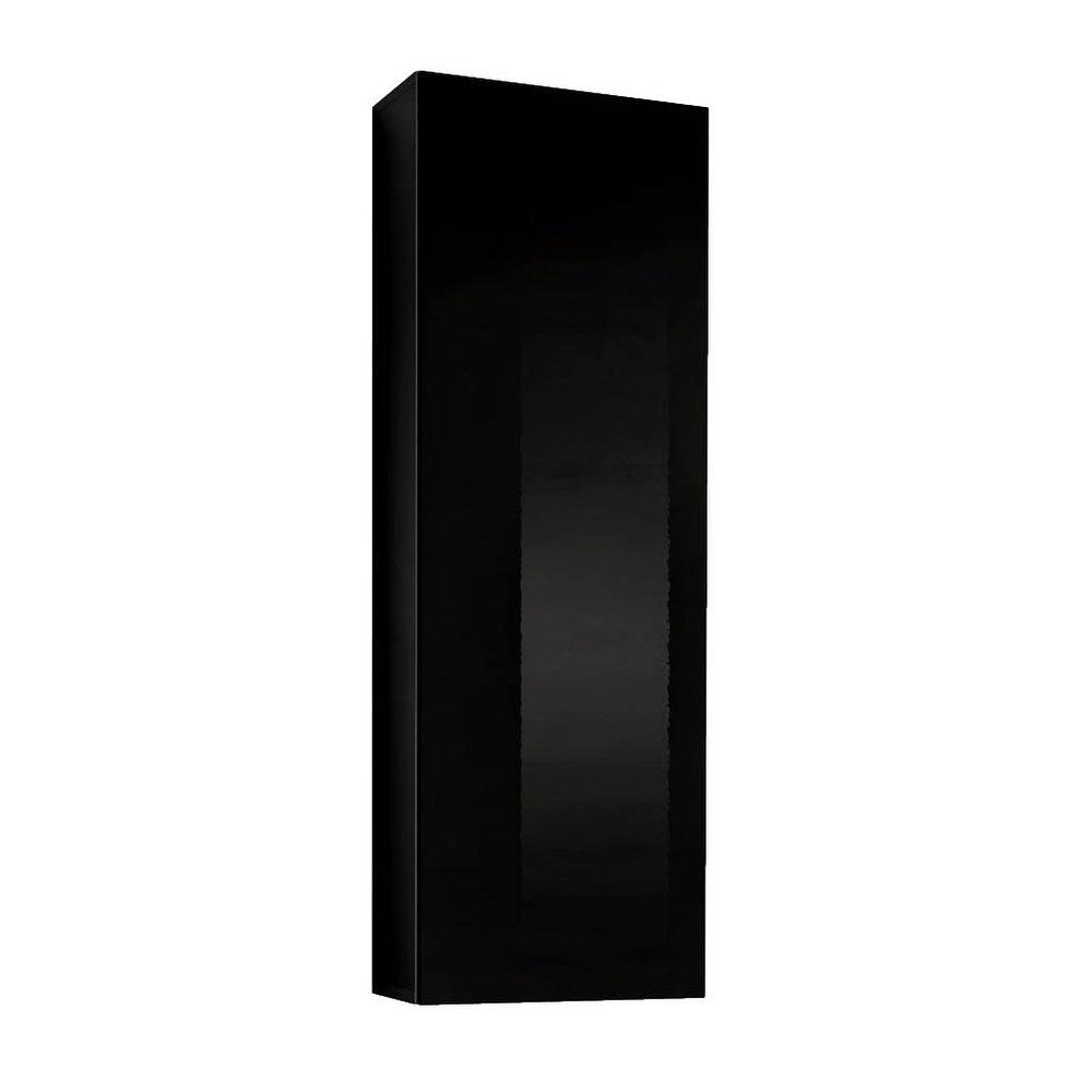 Wall-Mounted Bookcase - Black X276