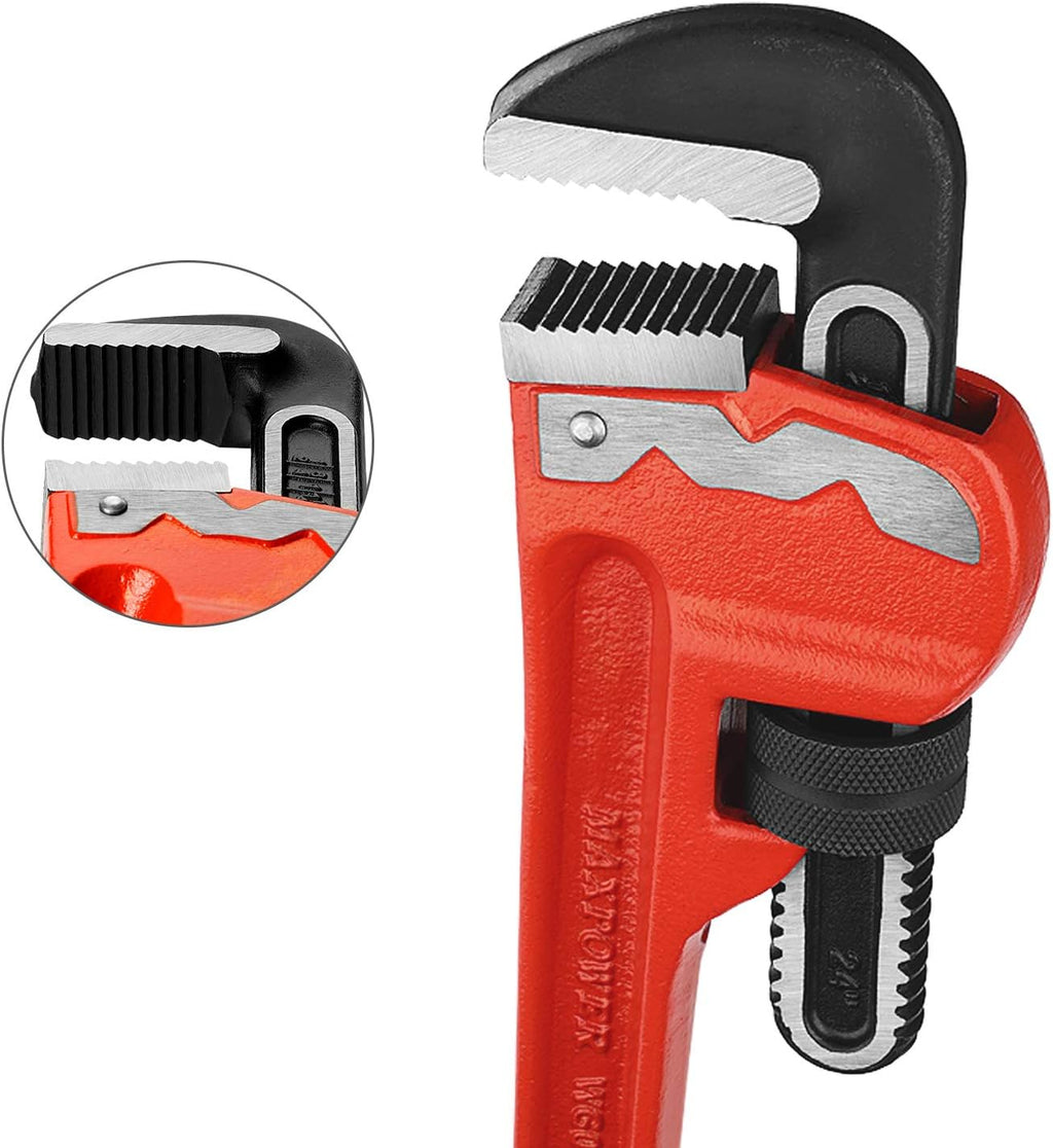 24 Inch Straight Pipe Wrench, Pack of 2 K933556