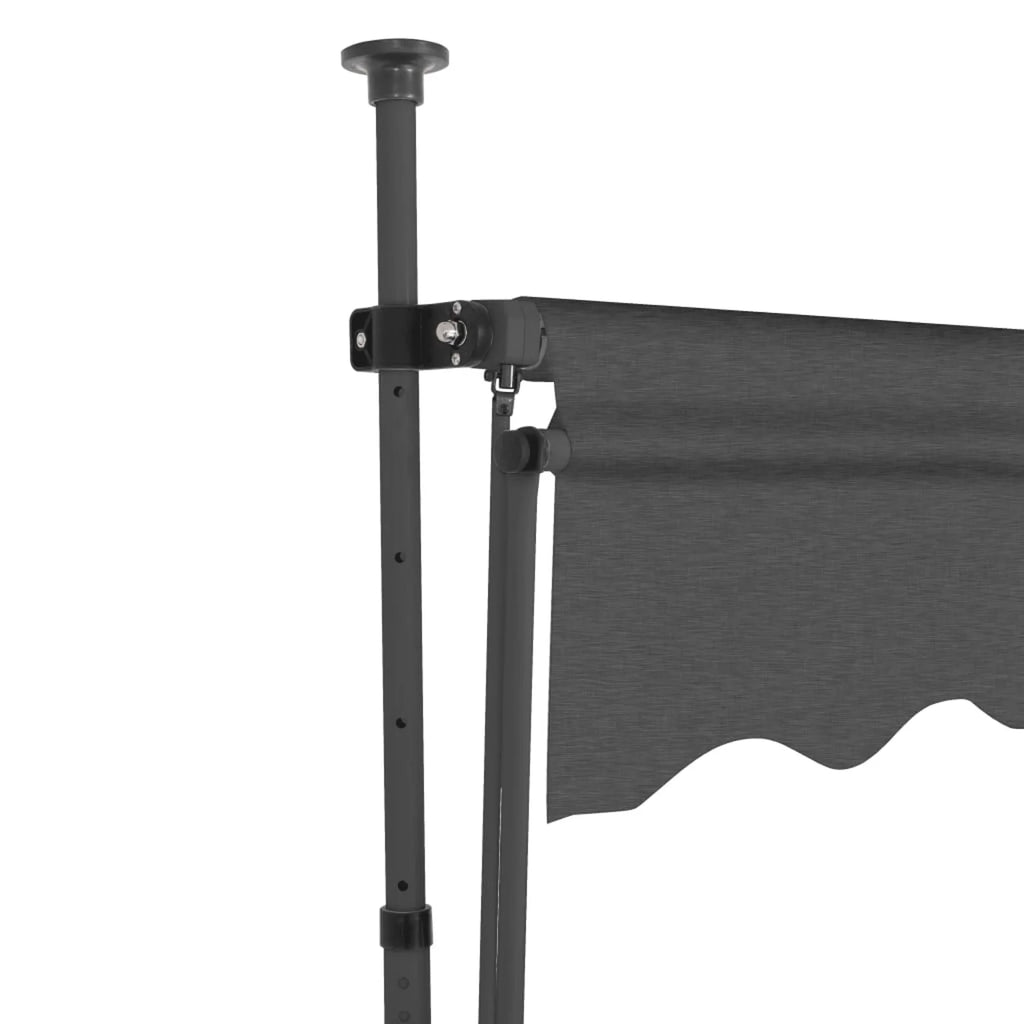 78.7" Anthracite Retractable Awning O846605