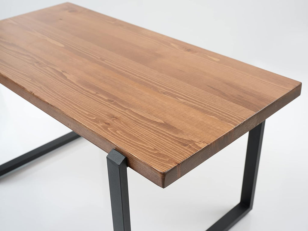 39'' Live Edge Solid Wood Rustic Coffee Table C2504