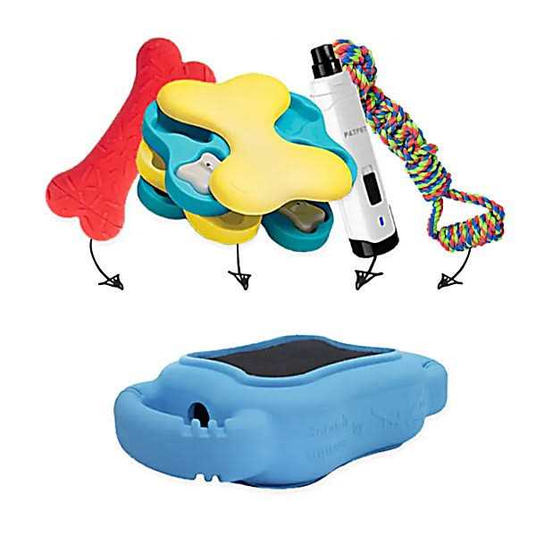 Square Dog & Cat Grooming Toy E9254