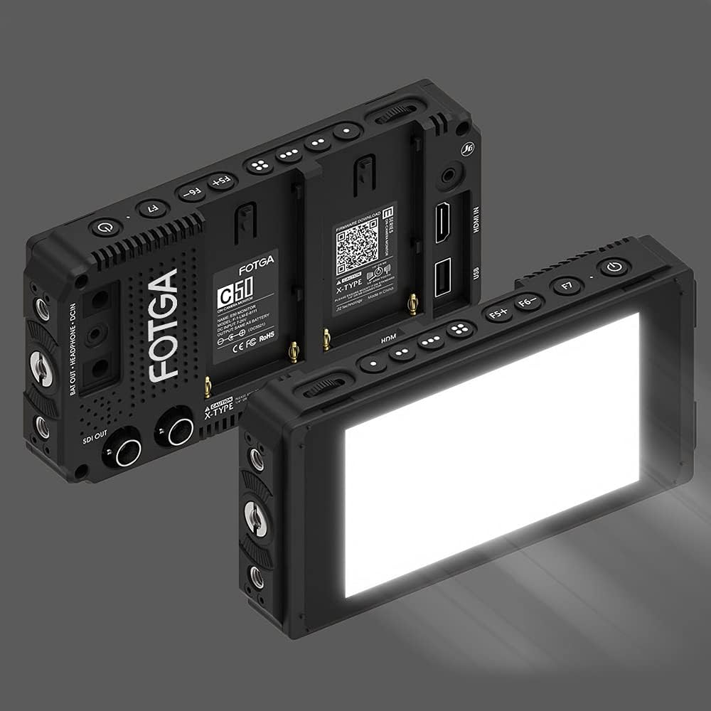 5 Inch IPS DSLR Camera Field Monitor Touch Screen 4K HDMI 3G SDI H864