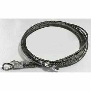Spring Lift Cable, 5/32 In, 140 In., pk2 U991506
