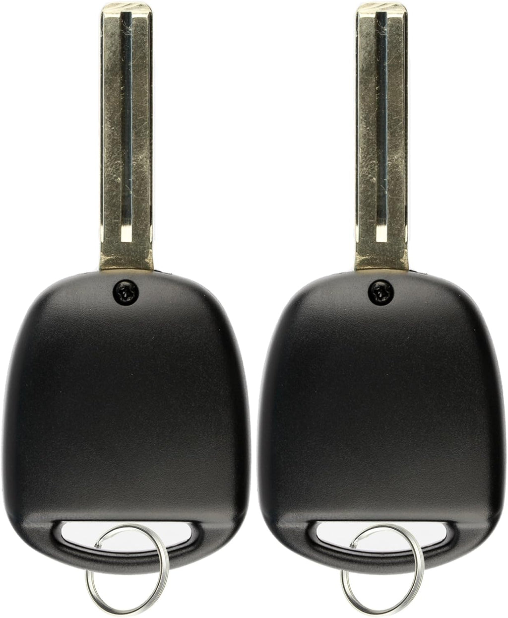 Keyless Entry Remote Fob Uncut Car Master Ignition Key Blade (Pack of 2) J880432