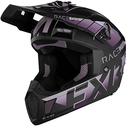 Blue Lightweight Vented Snowmobile Helmet Q4976