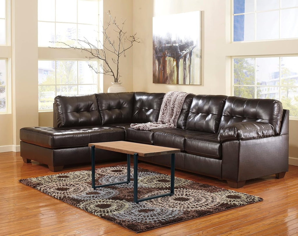 39'' Live Edge Solid Wood Rustic Coffee Table C2504