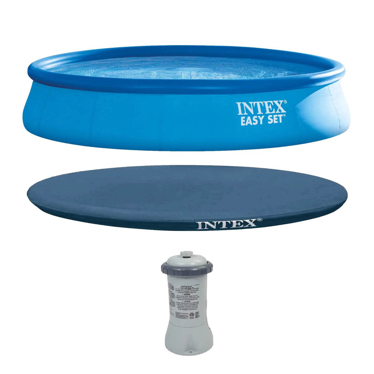 15' x 33 Above Ground Swimming Pool with Filter Pump P733512