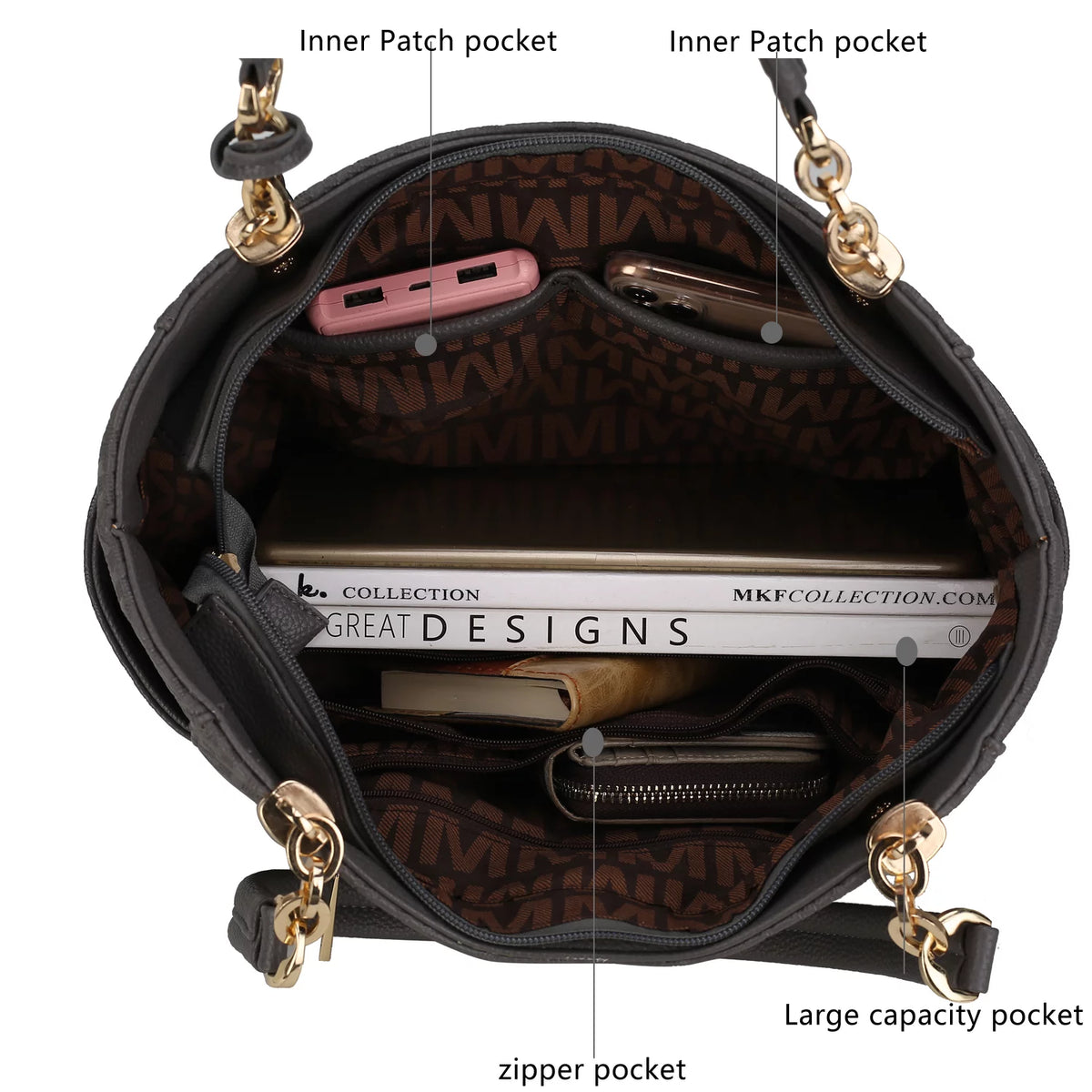 Chocolate Women's Tote Bag K914836